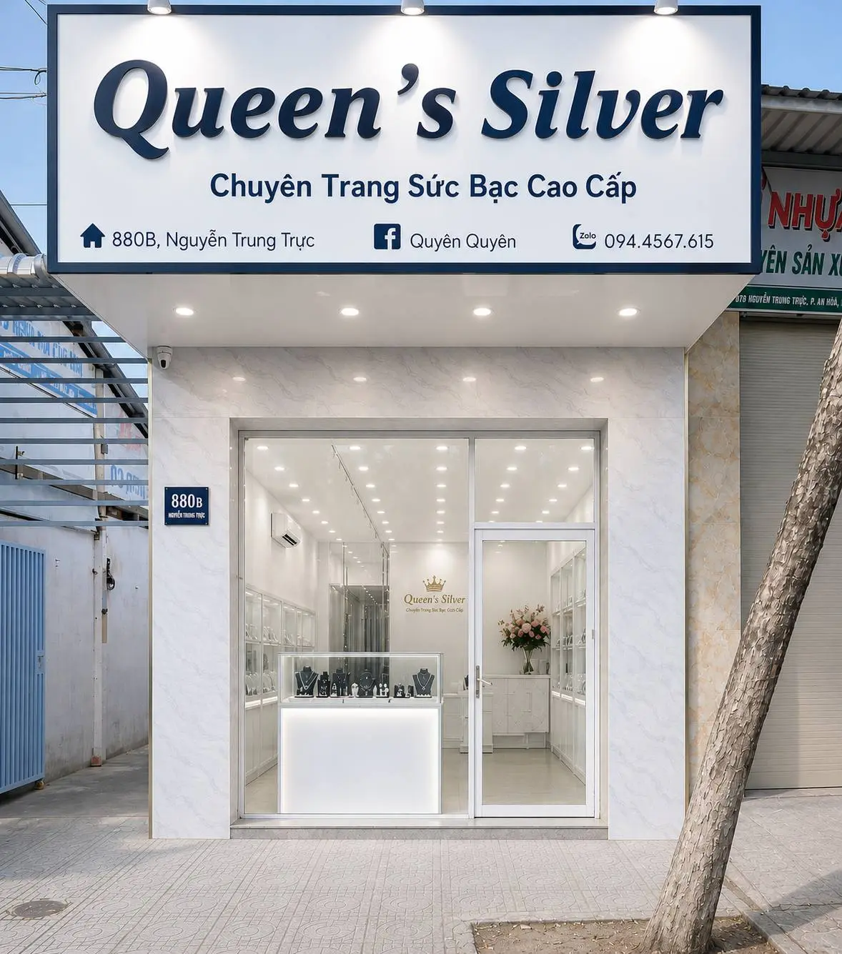 Cửa hàng Queen's Silver – Tiệm bạc thanh lịch